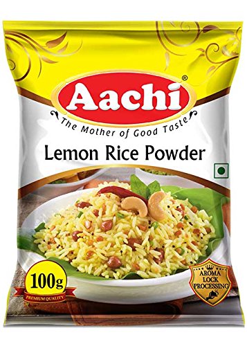 Aachi Lemon Rice Powder, 100g Box