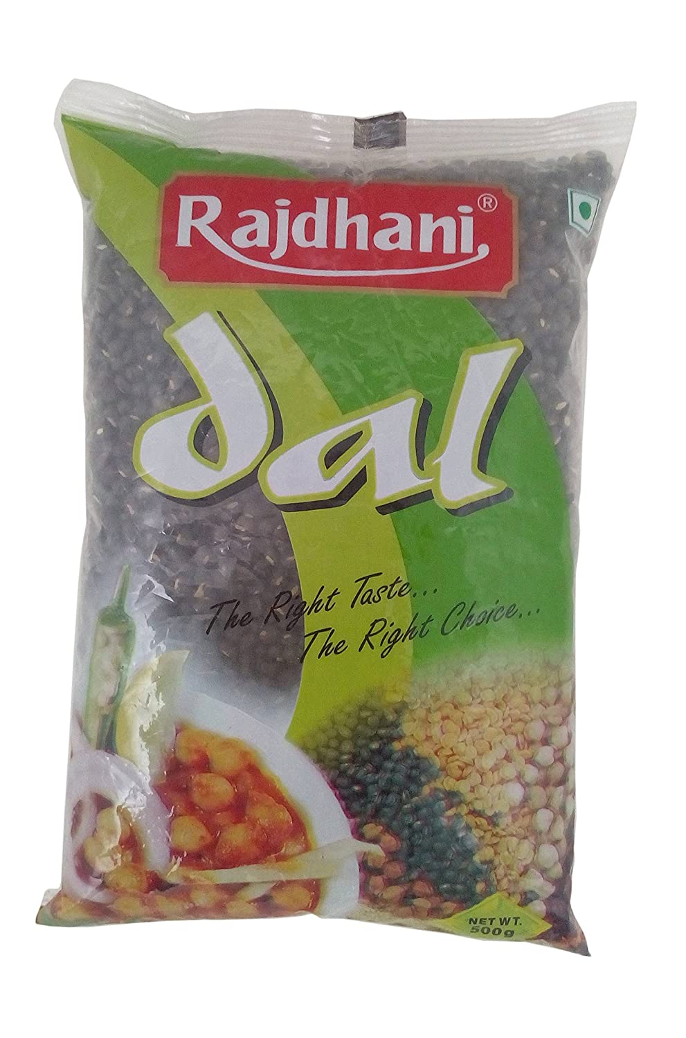Rajdhani Dal - Urad Sabut, 500g Pack