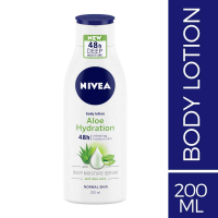 Nivea Aloe Hydration Body Lotion, 200ml, With Deep Moisture Serum And Aloe Vera For Normal Skin