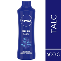 Nivea Talc, Musk Mild Fragrance Powder, 400g