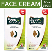 Roop Mantra Ayurvedic Cream For Men And Women, 60g (pack Of 2)