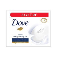 Dove Cream Beauty Bathing Bar, 100g (pack Of 3)