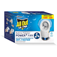 All Out Ultra Power+ Fan (machine Plus Refill)