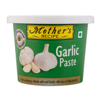 Mothers Recipe Garlic Paste Cup Jar, 300 G