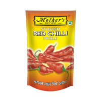 Mother's Recipe Red Stuffed Chilli Pickle, 200g