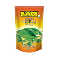 Mothers Recipe Pickle - Green Chilli, 200g Pouch