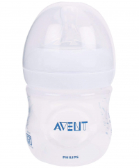 Philips Avent 125ml Natural Feeding Bottle (clear)
