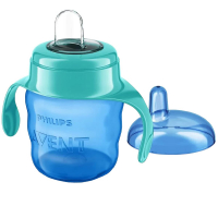 Philips Avent Classic Soft Spout Cup, 200ml (green/blue) 1 Count