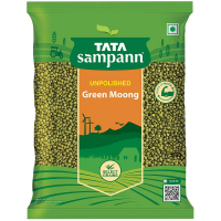 Tata Sampann Unpolished Green moong Dal, Whole, 500g