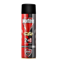 Mortein 2-in-1 Mosquito And Cockroach Killer Spray With Lemon Fragrance - 250 Ml | 100% Kill Guarantee