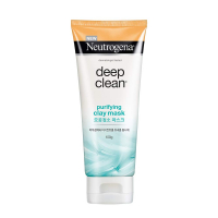 Neutrogena Deep Clean Purifying Clay Cleanser And Mask, Green, 100 G