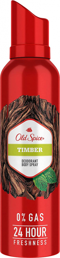 Old Spice Timber Deodorant For Men, 140 Milliliters