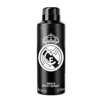 Real Madrid Body Spray Perfume For Men Black, 200 Ml