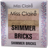 Miss Claire Shimmer Bricks, 04 Multicolour, 8 G