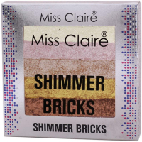 Miss Claire Shimmer Bricks, 08 Multicolour, 8 G