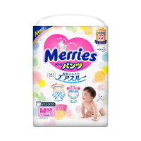 Merries Medium Size Diaper Pants, 58 Count (m-58)