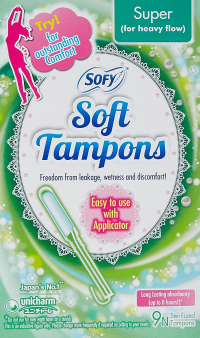 Sofy Super Tampon - 9 Pieces