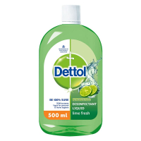 Dettol Liquid Disinfectant For Floor Cleaner, Surface Disinfection, Personal Hygiene (lime Fresh, 500ml)