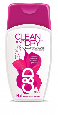 Clean And Dry Intimate Wash 90 Ml