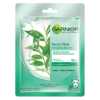 Garnier Skin Naturals, Green Tea, Face Serum Sheet Mask (green, 28g/32g, Weight May Vary)garnier Skin Naturals, Green Tea, Face Serum Sheet Mask (green, 28g/32g, Weight May Vary)