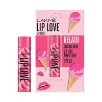 Lakme Lip Love Gelato Lip Balm - Pink, Bubblegum, 5 Grams
