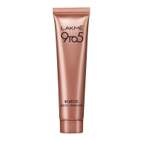Lakme 9 To 5 Weightless Mousse Foundation Mini, Beige Vanilla, Natural Matte Finish Cream Foundation - Long Lasting Full Coverage Face Makeup, 6 G