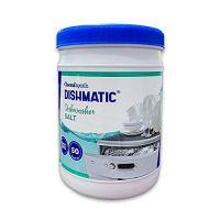 Dishmatic Dishwasher Salt, Automatic Dishwasher Salt For Spot-free Clean Dishes (1 Kg)