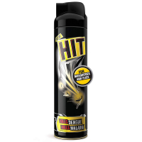 Hit Spray - Flying Insect Killer, (200ml) - Mosquito & Fly Killer Spray, Instant Kill, Deep-reach Nozzle