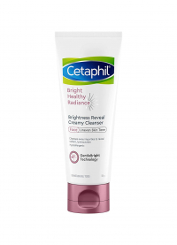Cetaphil Bright Healthy Radiance Brightness Reveal Creamy Cleanser, 100gm | Dermatologist Tested, White (566)