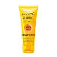 Lakme Sun Expert Spf 50 Pa+++ Ultra Matte Lotion Sunscreen, Lightweight, Non Sticky, Non Greasy, Blocks Upto 97% Harmful Sunrays, 50 Ml