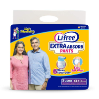 Lifree Extra Large Size Adult Diaper Pants - 10 Count