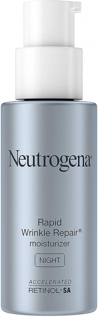 Neutrogena Rapid Wrinkle Repair Night Moisturizer For Face With Retinol, 29ml