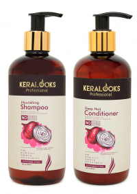 Keralooks Professional® Red Onion Seed Oil Shampoo Conditioner For Hairfall (300ml)