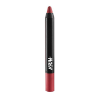 Nykaa Matte-ilicious Lip Crayon - Pink On Fleek Shade No 03 With Prove Your Point Cosmetic Sharpener